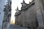 jalanan samping gereja Jerez