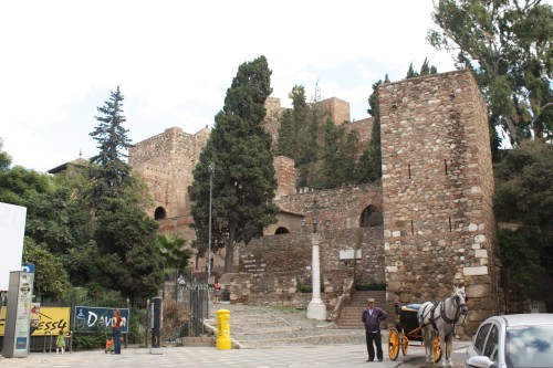 Pintu utama benteng Malaga