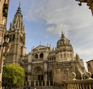 katedral Toledo Spanyol